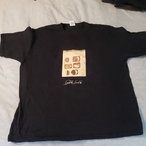 Black Galileo Moon Tee Shirt